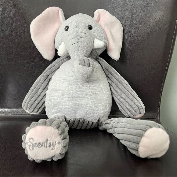 Scentsy Buddy Ollie The Elephant Plush Full Size 16" Retired  B2 Retired 15 - Picture 1 of 5